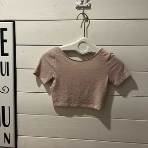 Wilfred free  crop top size xs pink